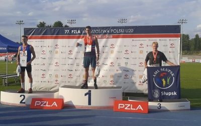 Jan Stasiołek z brązowym medalem