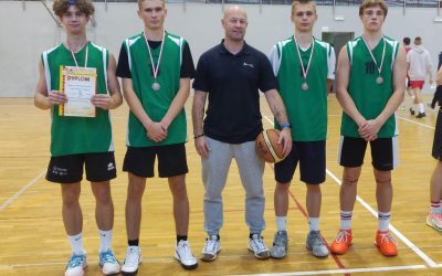 3 miejsce w Słupskiej Olimpiadzie młodzieży w koszykówce