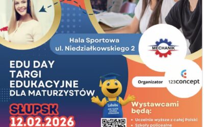 ZAPRASZAMY na Targi Edukagyjne Edu Day w Słupsku już 12.02.2026r